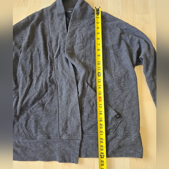 PrAna open front sweatshirt size medium - Picture 6 of 8